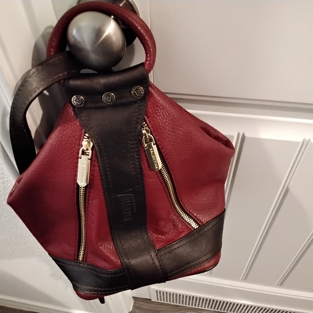 Burgundy Valentina Crossbody Bag